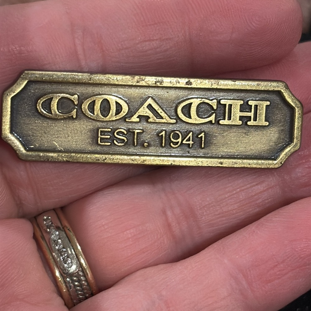 Coach Hang Tag Handbag - Picture 3 of 6